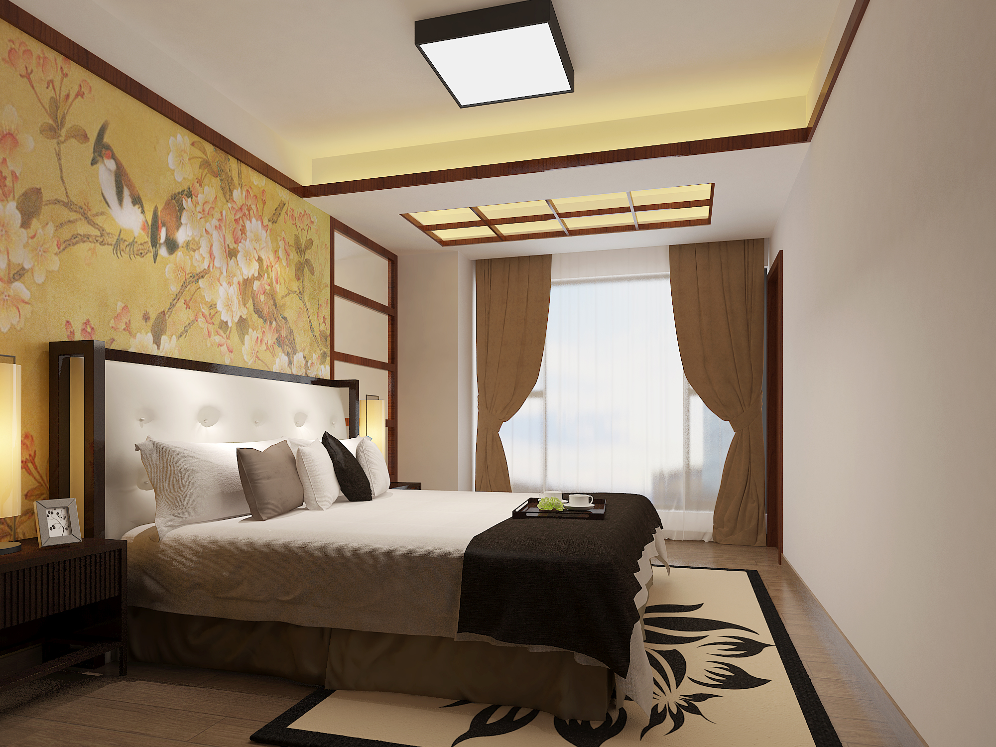 卧室图片来自鼎宸设计总监李建在莲花雅苑的分享