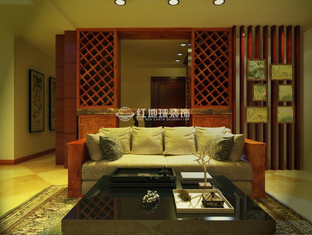 客厅图片来自徐州红地球装饰在徐州红地球装饰---复古明清的分享