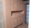 清华紫光苑123平欧式施工实景-玄关