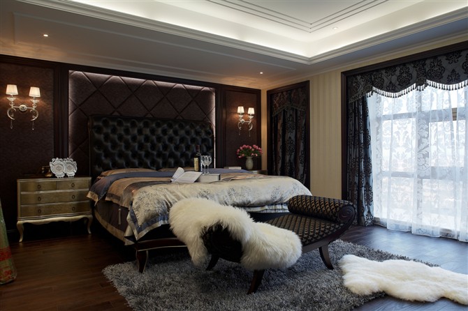 古典 别墅 卧室图片来自百家设计小刘在缇香越城的分享