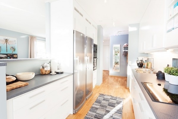 北欧 白色 清新 二居 小资 厨房图片来自合建装饰李鑫在北欧海湾风公寓的分享