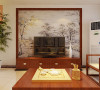 140平新中式三居室装修设计图