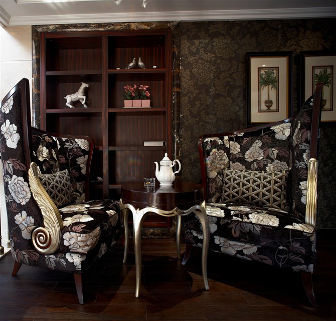古典 别墅 客厅图片来自百家设计小刘在缇香越城的分享