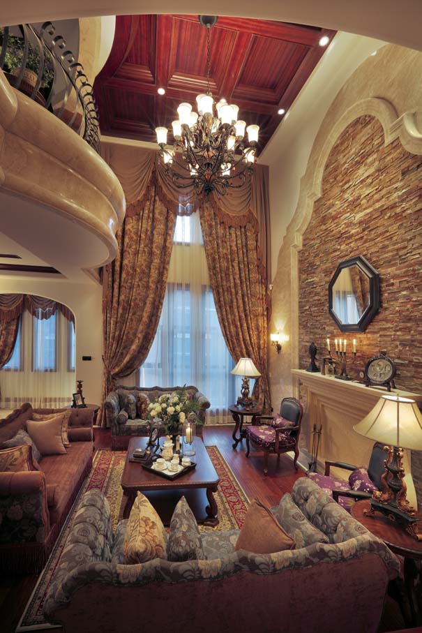 别墅 地中海 客厅图片来自北京尚都国际装饰在紫韵别墅（北京尚都国际装饰）的分享