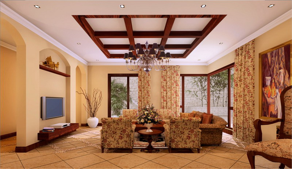欧式 白领 别墅 小资 客厅图片来自实创装饰完美家装在舒适简洁宽敞打造欧式华贵典雅的分享