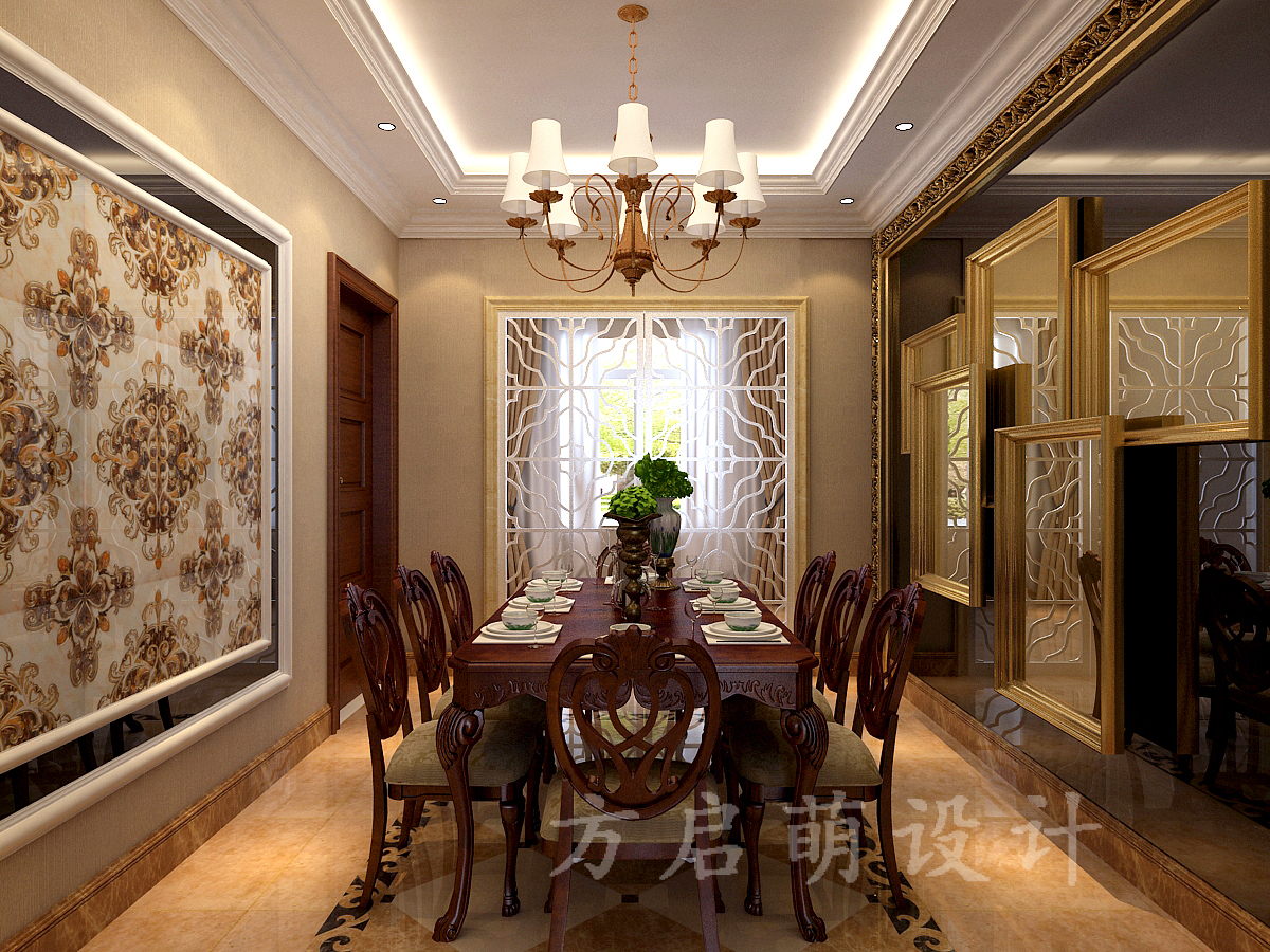 欧式 小资 四居 客厅图片来自百家设计小刘在依云首府170平欧式的分享