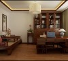 华林国际中式风格书房装修设计效果图展示