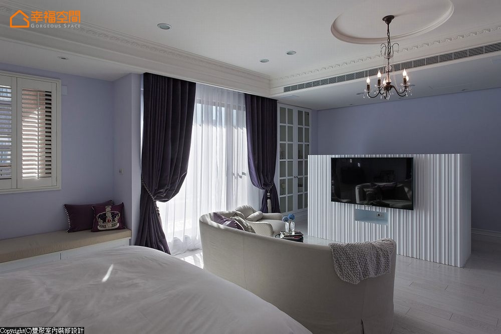 新古典 别墅 白领 四居 欧式 舒适 卧室图片来自幸福空间在淡淡悠蓝的新古典华美内涵的分享