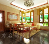 西瓦窑360平别墅中式风格