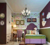 瀚海泰苑欧美风格装修设计-美式儿童房效果图
