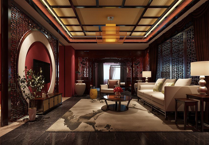三居 客厅图片来自亚光亚神设手小刘在不得不看的纯中式设计的分享