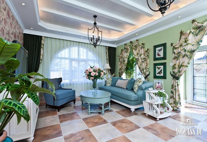 北欧 地中海 东南亚 别墅 客厅图片来自尚层装饰大林在海洋里的绿洲--格拉斯小镇的分享