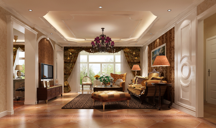 简约 欧式 五局室 白领 80后 客厅图片来自沙漠雪雨在金色漫香苑190㎡简欧公寓的分享