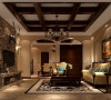 客厅的电视背景墙，做的壁炉造型，是休闲风格的主要元素。