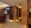 汇智湖畔三居室户型新中式风格装修设计方案展示