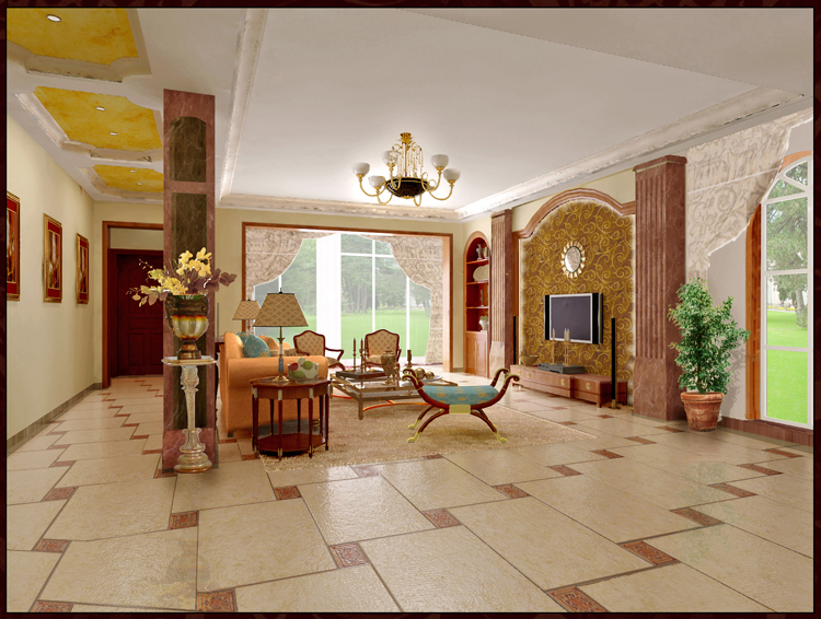 混搭 别墅 客厅图片来自今朝装饰小俊在玫瑰园别墅的分享