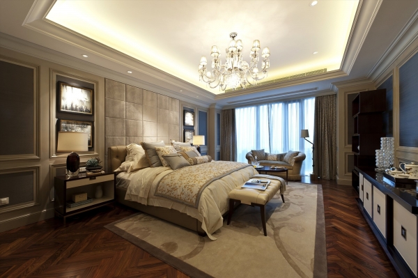 卧室图片来自石家庄品界国际装饰在国仕山175平米欧式风格装修的分享