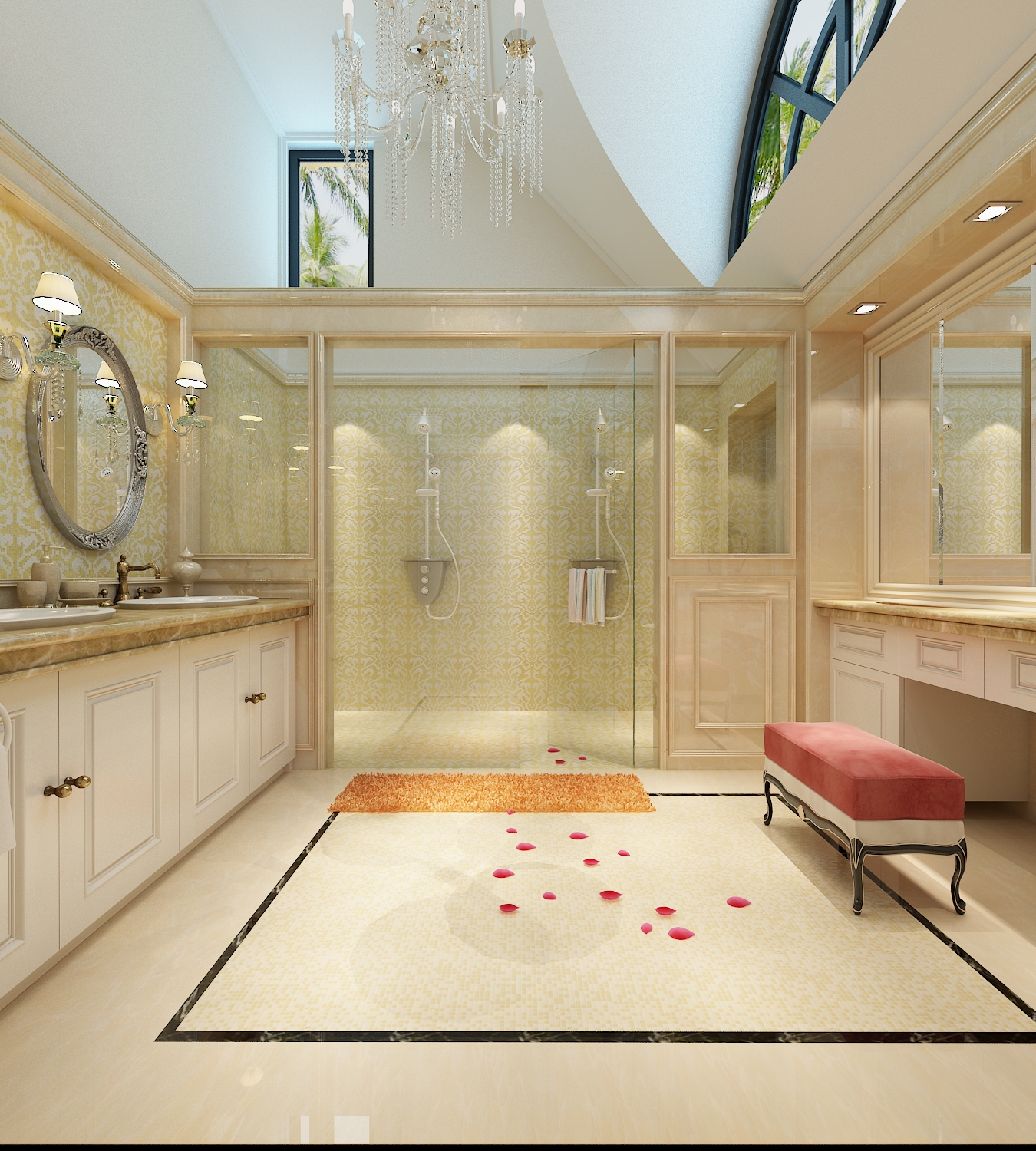 别墅 卫生间图片来自石家庄品界国际装饰在北京麦卡伦地560平米独栋别墅的分享