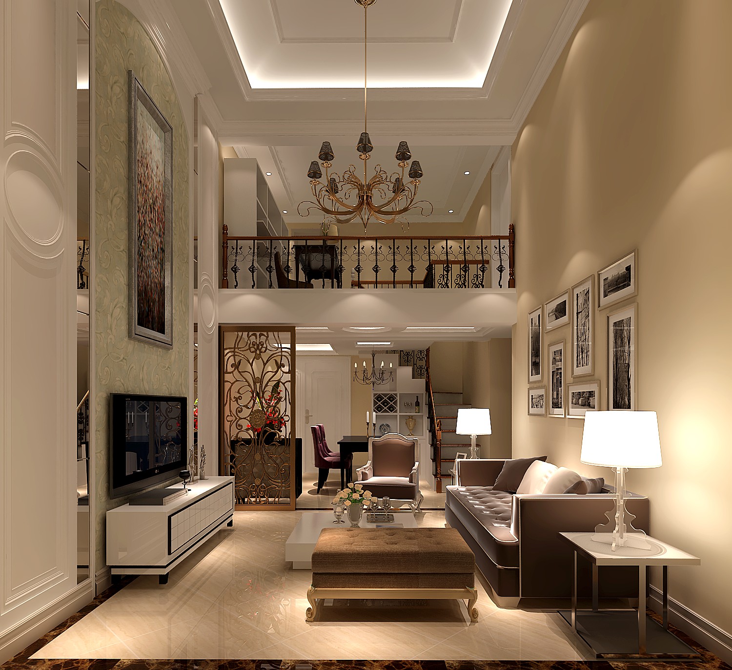 高度国际 未来明珠 简约风格 公寓 客厅图片来自高度国际在未来明珠家园的分享