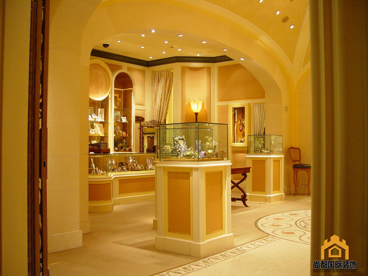 欧式 珠宝店图片来自北京尚都国际装饰在珠宝专卖店的分享