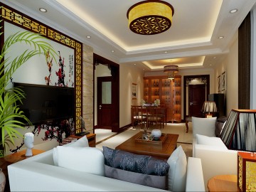 中式两居室，典雅和华贵