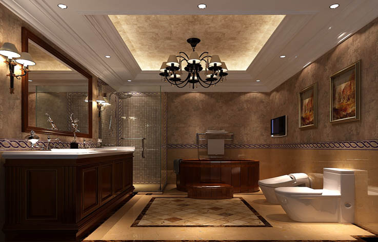 卫生间图片来自专业别墅设计工作室在天竺新新家园的分享