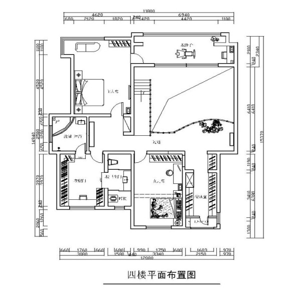 鞏義恆星皇家花園歐式別墅裝修【戶型設計圖】