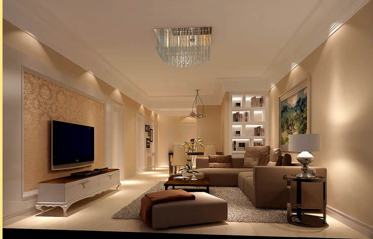客厅图片来自专业别墅设计工作室在金谷香俊现代简约风格案例的分享