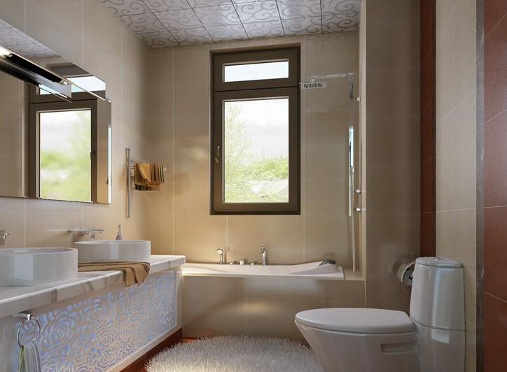 美式 三居 卫生间图片来自合建装饰李世超在情调设计的分享