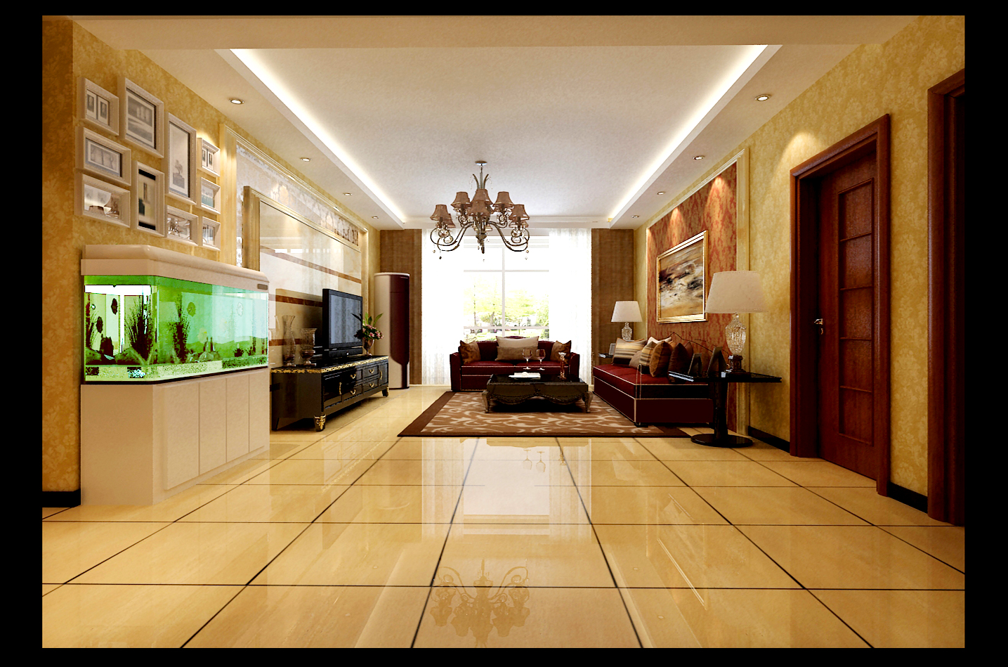 现代奢华 石家庄装修 四句 小资 新房 婚房 客厅图片来自用户5166203636在瑞城的分享