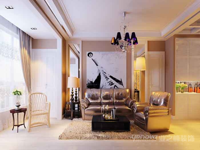温馨 二居 白领 80后 郑州业之峰 普罗旺世 小空间 客厅图片来自文金春在温馨小居室，个性家居的分享