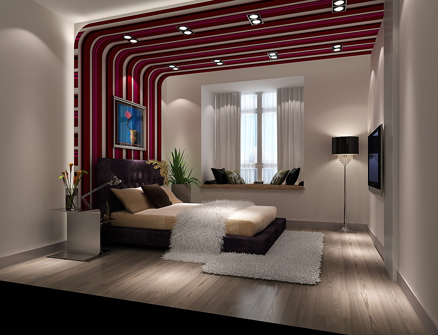 高度国际 中景江山赋 现代 公寓 卧室图片来自高度国际在高度国际-家居强调功能性设计的分享