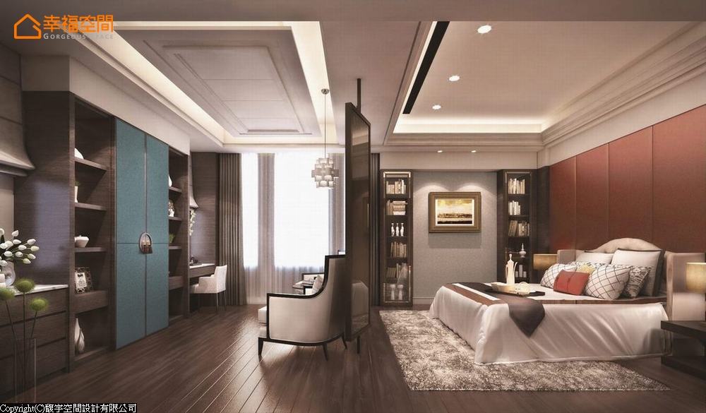 混搭 四居 别墅 卧室图片来自幸福空间在330平三代同堂 高机能大宅的分享