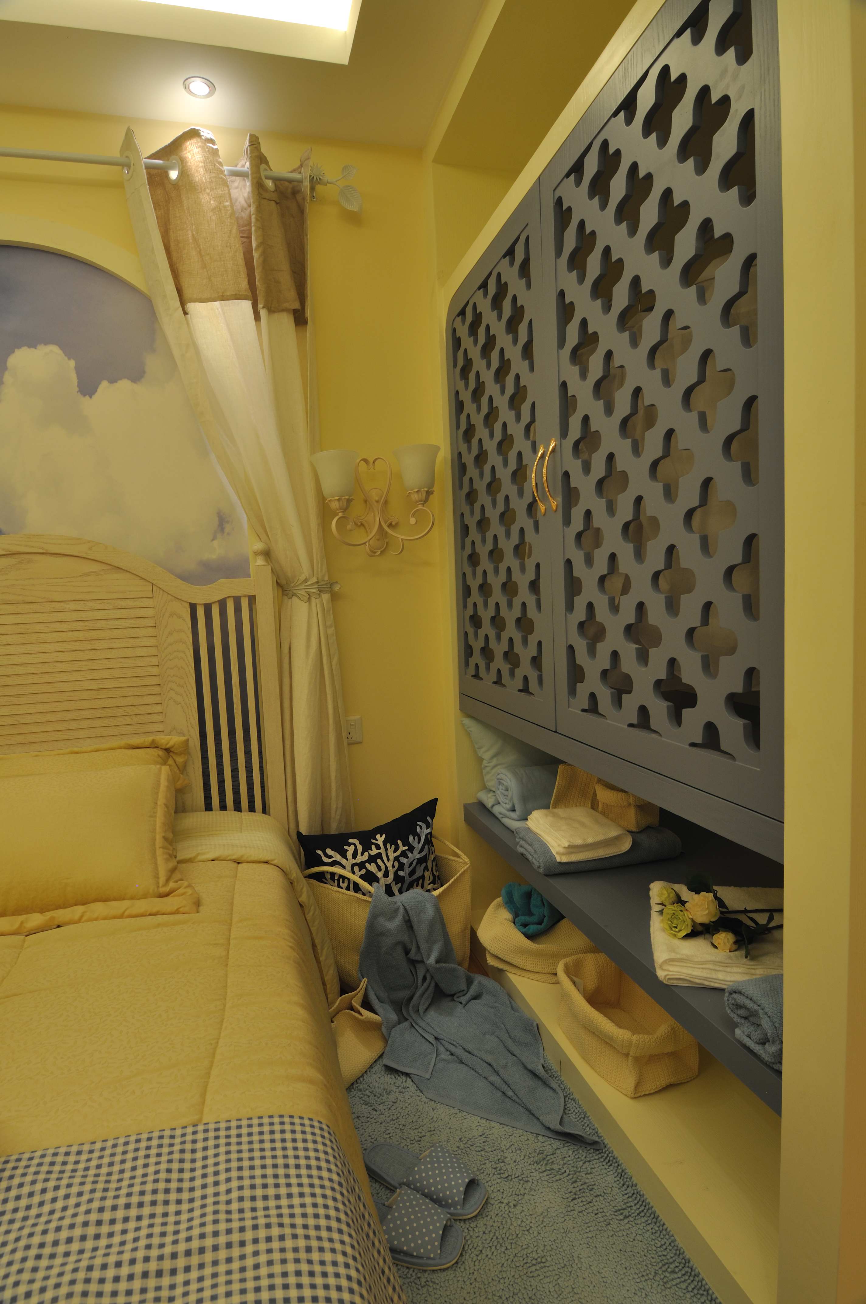 儿童房图片来自武汉实创装饰在白领倾心打造浪漫地中海两居的分享