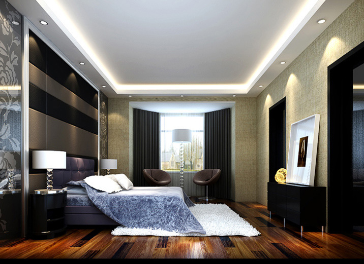 简约 别墅 欧式 收纳 旧房改造 复式 卧室图片来自北京实创装饰在38.8万打造年轻个性生活娱乐复式的分享