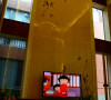 名雕丹迪设计--金地九珑璧别墅--新中式客厅电视背景