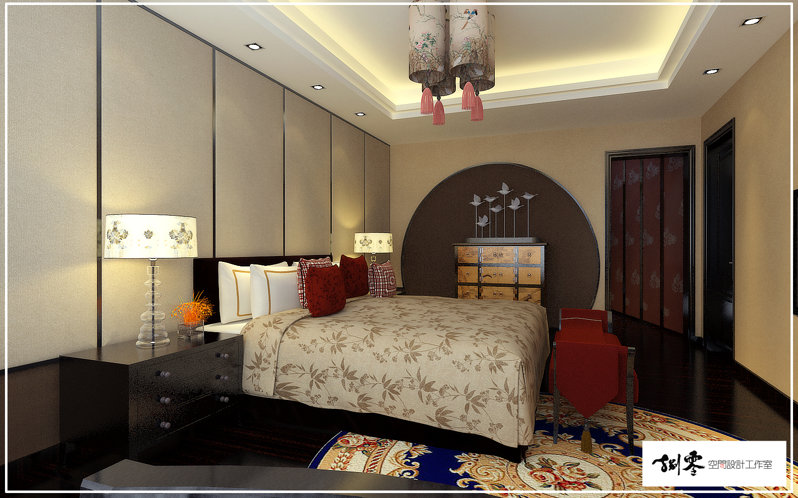 卧室图片来自设计师候元甲在中式风格的分享