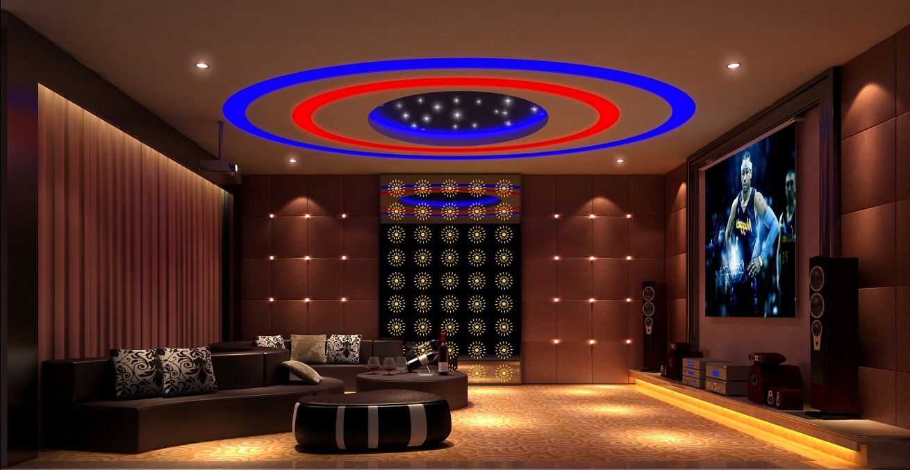欧式 混搭 别墅 白领 华丽 经典 视听室 卧室图片来自三金豆豆在隆福国际150平米欧式案例的分享