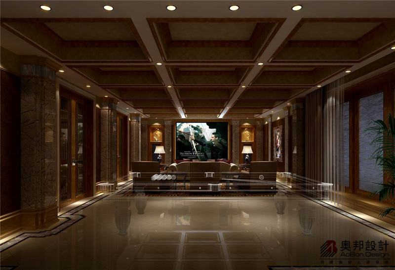 欧式 别墅 古典 奥邦 美式 设计总监 陈浩 其他图片来自徐峻在上海博园别墅欧式新古典风格设计的分享