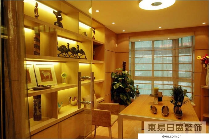 书房图片来自武汉东易日盛在建大江园--余乐的分享