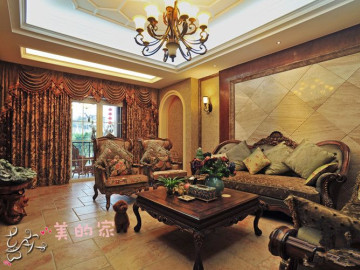 建业森林半岛365平混搭风格
