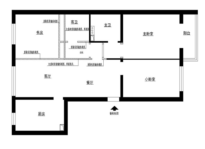 简欧风格 欧式 三居 二居 别墅 白领 混搭 户型图图片来自北京实创装饰在丽泽景园135平米简欧三居的分享