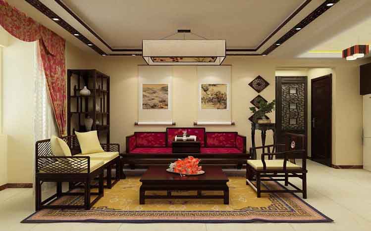 客厅图片来自多芬宝贝在郑州实创装饰-永威东棠-中式风格的分享