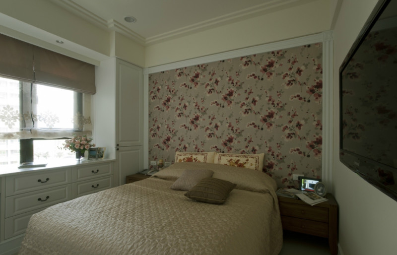 新古典 奥兰花园 客厅 餐厅 卧室 吊顶 四居 卧室图片来自张德平在奥兰花园的分享