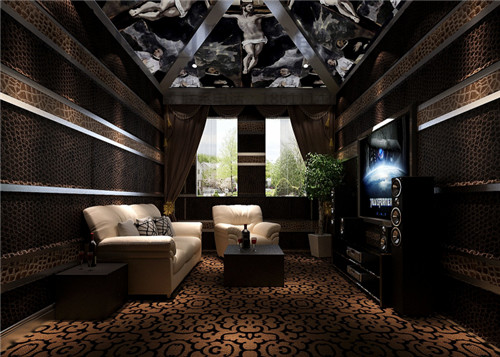 复式 法式 别墅 客厅图片来自高度国际装饰设计刘威在旭辉御府复式法式风格的分享