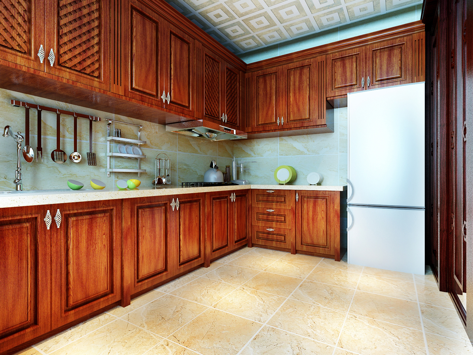 厨房图片来自室内设计师王雅兴在中式风格的分享