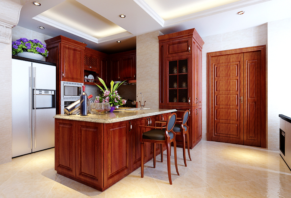 厨房图片来自室内设计师王雅兴在欧式风格的分享