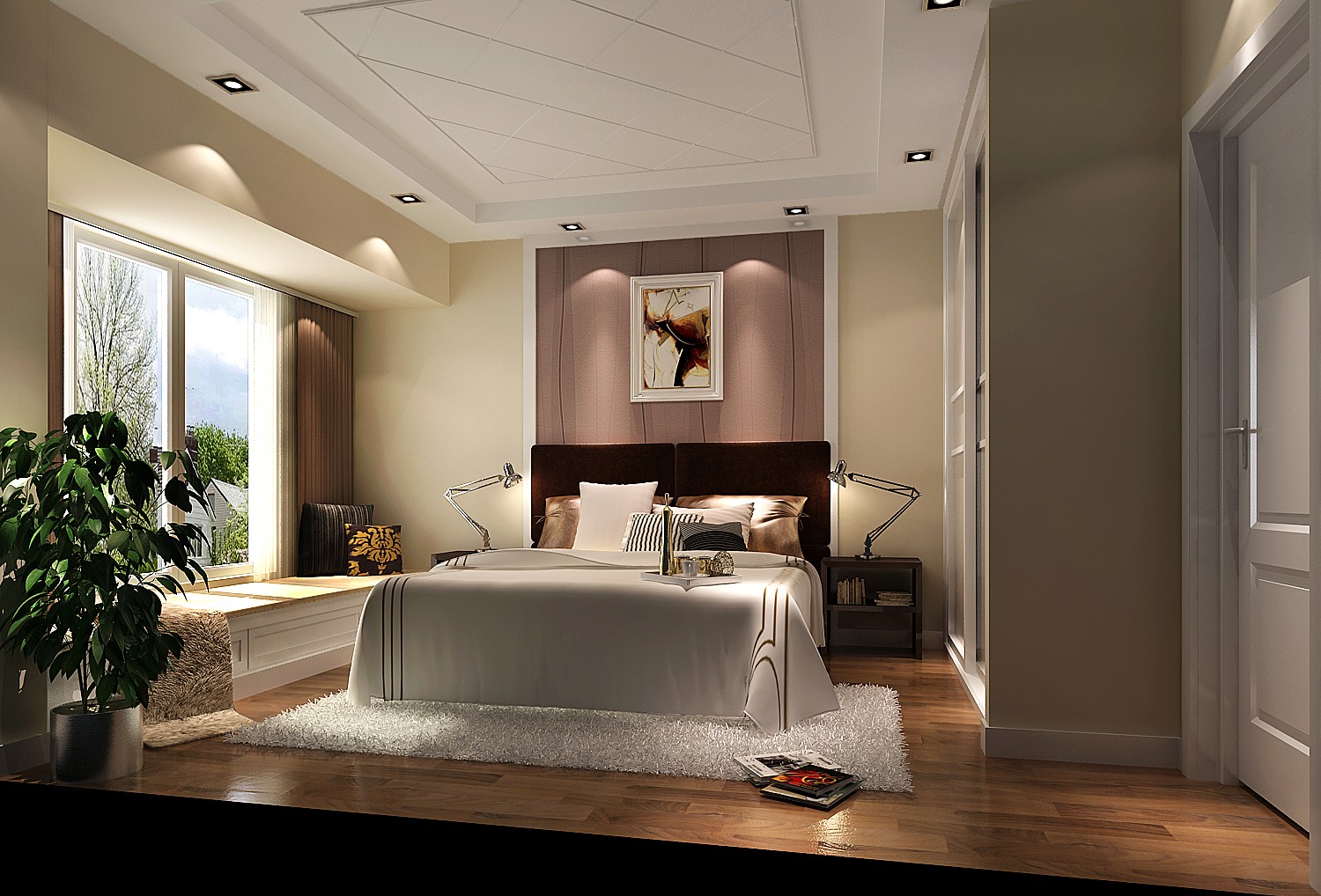 简约 高度国际 k2海棠湾 卧室图片来自凌军在k2海棠湾  二室一厅的分享