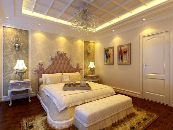 卧室图片来自北京亚光亚装饰厚宅旗舰店在个性欧式的分享