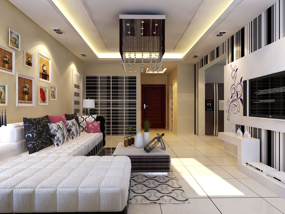 简约 现代 三居 家居 广州装修 生活 风水 整体装修 室内设计 客厅图片来自曹丹在体现出个性张扬和与众不同。的分享